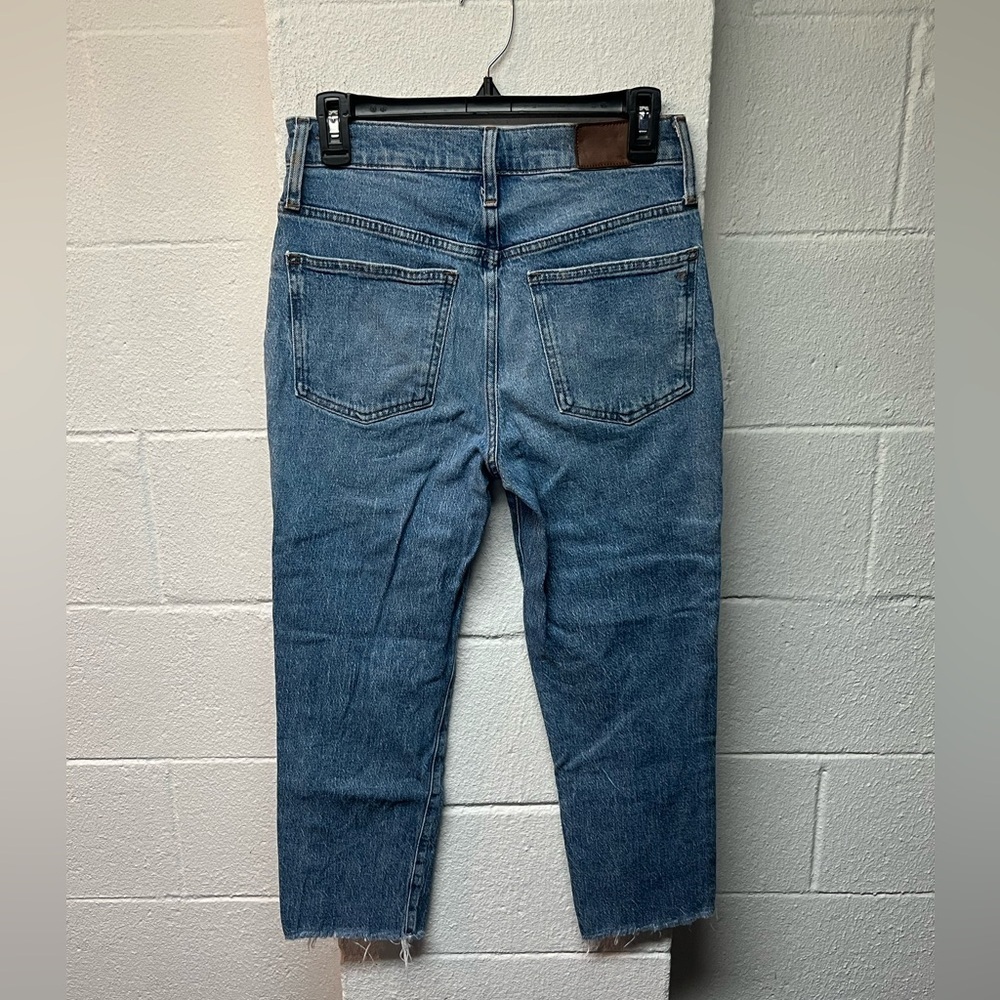 Madewell Blue Denim Jeans Size 26P - Picture 4 of 5